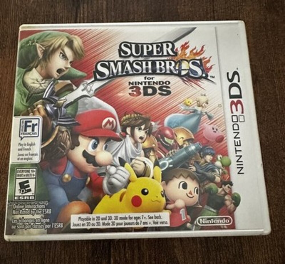 Super Smash Bros. for Nintendo 3DS - Case and Manual Only